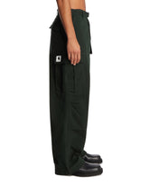 Sacai x Carhartt Green Wide Cargo Pants | PDP | Antonia