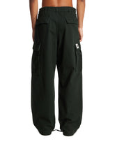 Sacai x Carhartt Green Wide Cargo Pants | PDP | Antonia