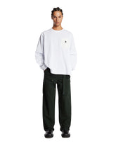 Sacai x Carhartt T-Shirt A Doppio Pannello Bianca | PDP | Antonia