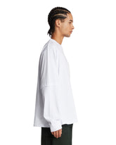 Sacai x Carhartt White Double-Layer T-Shirt | PDP | Antonia