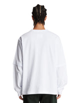 Sacai x Carhartt White Double-Layer T-Shirt | PDP | Antonia