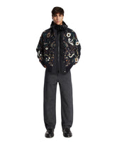 lue Floral Jacquard Knit Blouson | PDP | Antonia