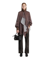 Brown Printed Tailored Shirt | PDP | Antonia