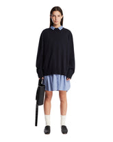 Abito In Cotone E Maglia Blu | PDP | Antonia