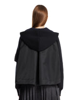 Black Hooded Jacket | PDP | Antonia