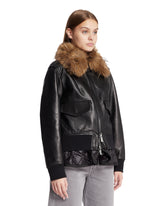 Giacca Con Ecopelliccia Nera | PDP | Antonia