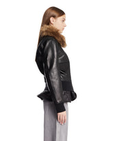 Giacca Con Ecopelliccia Nera | PDP | Antonia