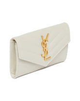 Portafoglio Cassandre Matelasse Envelope Piccolo Bianco | PDP | Antonia