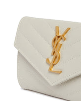 Portafoglio Cassandre Matelasse Envelope Piccolo Bianco | PDP | Antonia