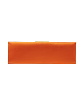 Clutch Midnight Grande In Raso Arancione | PDP | Antonia