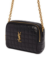 Camera Bag In Pelle Matelasse Nera | PDP | Antonia