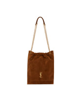 Brown Suede Pochon Jamie | PDP | Antonia