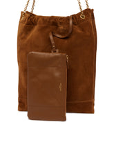 Brown Suede Pochon Jamie | PDP | Antonia