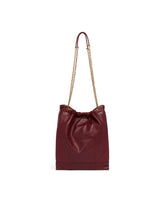 Burgundy Jamie Pochon Bag | PDP | Antonia