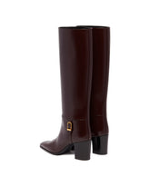 Stivali Julia In Pelle Marrone | PDP | Antonia