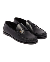 Black Le Loafer Leather Loafers. | PDP | Antonia