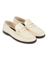 Mocassini Laurent In Pelle Beige | PDP | Antonia