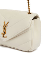 White Mini Loulou Quilted Leather Bag | PDP | Antonia