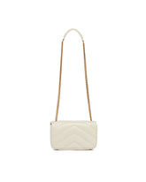 White Mini Loulou Quilted Leather Bag | PDP | Antonia