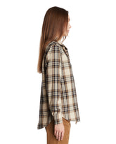 Beige Cassandre Lavalliere Shirt | PDP | Antonia