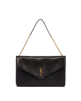 Black XXL Cassandre Envelope Clutch | PDP | Antonia