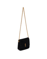 Black Kate Flap Shoulder Bag | PDP | Antonia