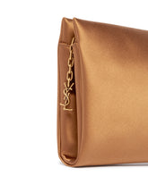 Beige Satin Evening Clutch | PDP | Antonia