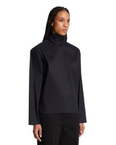 Top Boxy Lavallire Blu | PDP | Antonia