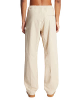 Beige Stellina Multi-Pocket Trousers | PDP | Antonia