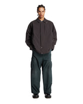 Gray Stellina Overshirt with Padding | PDP | Antonia