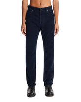 Blue Corduroy Cotton Jeans | PDP | Antonia