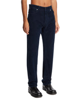 Blue Corduroy Cotton Jeans | PDP | Antonia