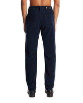 Blue Corduroy Cotton Jeans | PDP | Antonia