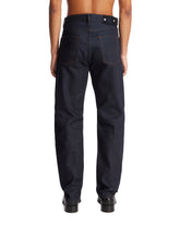 Dark Blue Straight-Leg Jeans | PDP | Antonia