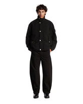 Black High-Collar Jacket | PDP | Antonia