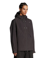 Gray Stellina Hooded Jacket with Zip | PDP | Antonia