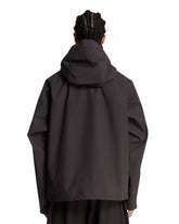 Gray Stellina Hooded Jacket with Zip | PDP | Antonia