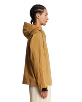 Beige Stellina Hooded Jacket with Zip | PDP | Antonia