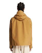 Beige Stellina Hooded Jacket with Zip | PDP | Antonia