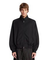 Black Minimal Bomber | PDP | Antonia