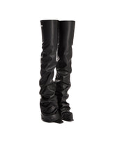 Black High Robin OTK Boots | PDP | Antonia