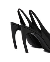 Black Viper Slingback Pumps | PDP | Antonia