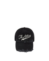 Black Distressed Cap - Women's accessories | PLP | Antonia