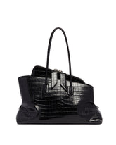 Black Medium La Passeggiata Bag | PDP | Antonia