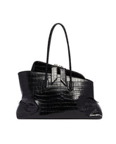 Black Medium La Passeggiata Bag | PDP | Antonia