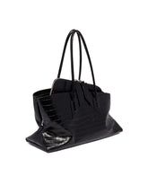 Black Medium La Passeggiata Bag | PDP | Antonia