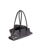 Gray Small La Passeggiata Bag | PDP | Antonia