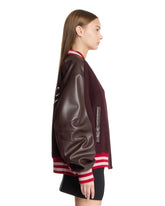 Purple Wool Cloth Bomber Jacket | PDP | Antonia