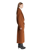 Brown Long Wool Coat | PDP | Antonia
