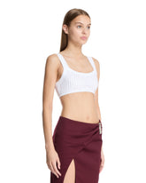 White Rhinestone Top | PDP | Antonia